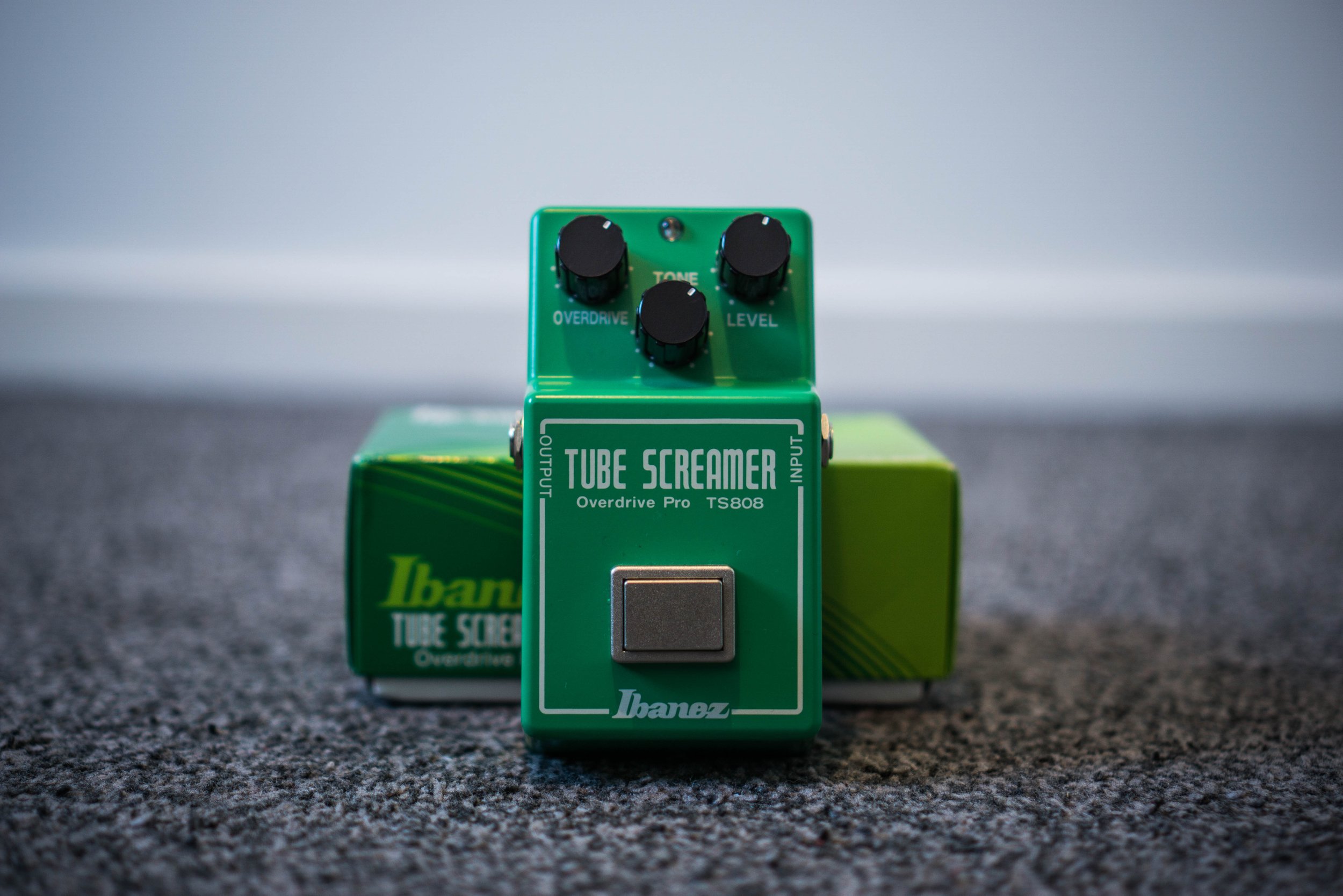 Pedal Overdrive Ibanez TS808 - Tube Screamer - Audiomusica